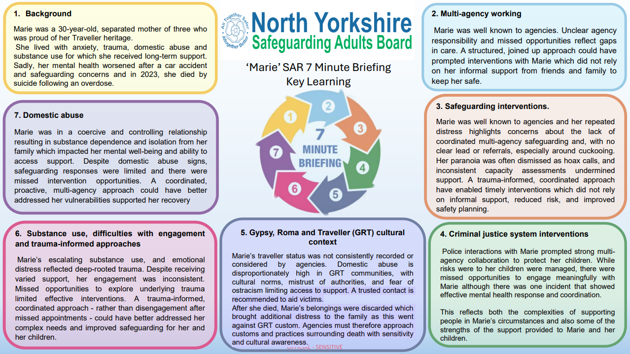 SAR Marie 7 minute briefing thumbnail